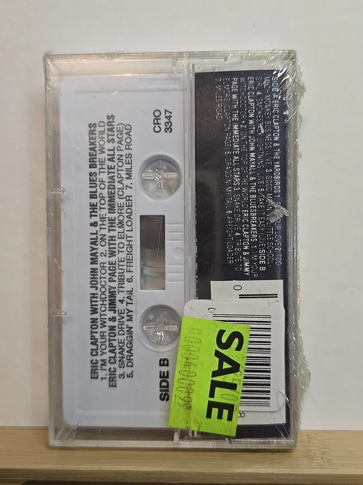 ERIC CLAPTON & FRIENDS - THE EARLY YEARS - CLASSIC ROCK Cassette TAPE - Sealed  - Image 2 of 2