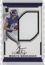 2016 National Treasures RPS Rookie Emerald 64/81 Moritz Bohringer Patch Auto pm5