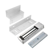 Electromagnetic Lock with Z and L Bracket 1200LBS 500KG Holding Force Electri...