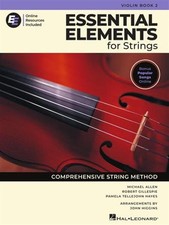 Essential Elements for Strings Violin Book 2 with Online Resources