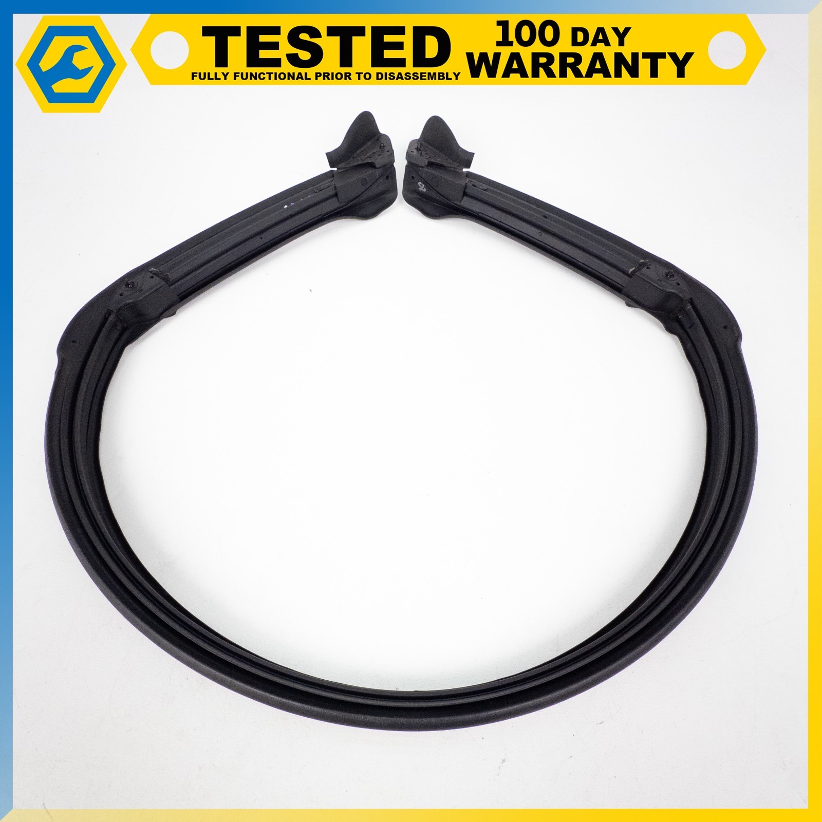 05-13 CHEVROLET CORVETTE C6 REAR TARGA ROOF REAR WEATHERSTRIP RUBBER SEAL OEM
