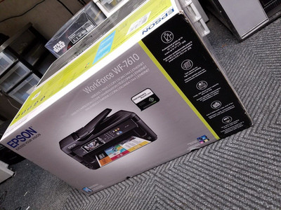 Epson - WorkForce WF-7610 Network-Ready Wide-Format Wireless All-In-One Printer