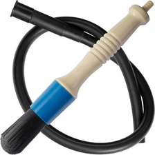 Parts Washer Brush with 31 Inch Hose- Wear Resistant Parts Cleaning Brush
