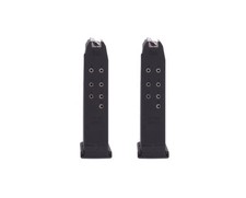 2x Glock 10 round magazine 9mm, steel lined, durable, reliable
