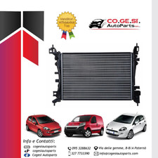 RADIATORE ACQUA RAFFREDDAMENTO MOTORE FIAT FIORINO GRANDE PUNTO 1.2 1.4