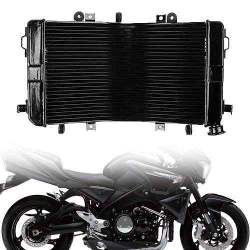 Radiator Engine Cooler Black Cooling Fits For Suzuki B-King ABS GSX1300BKA - Picture 5 of 12