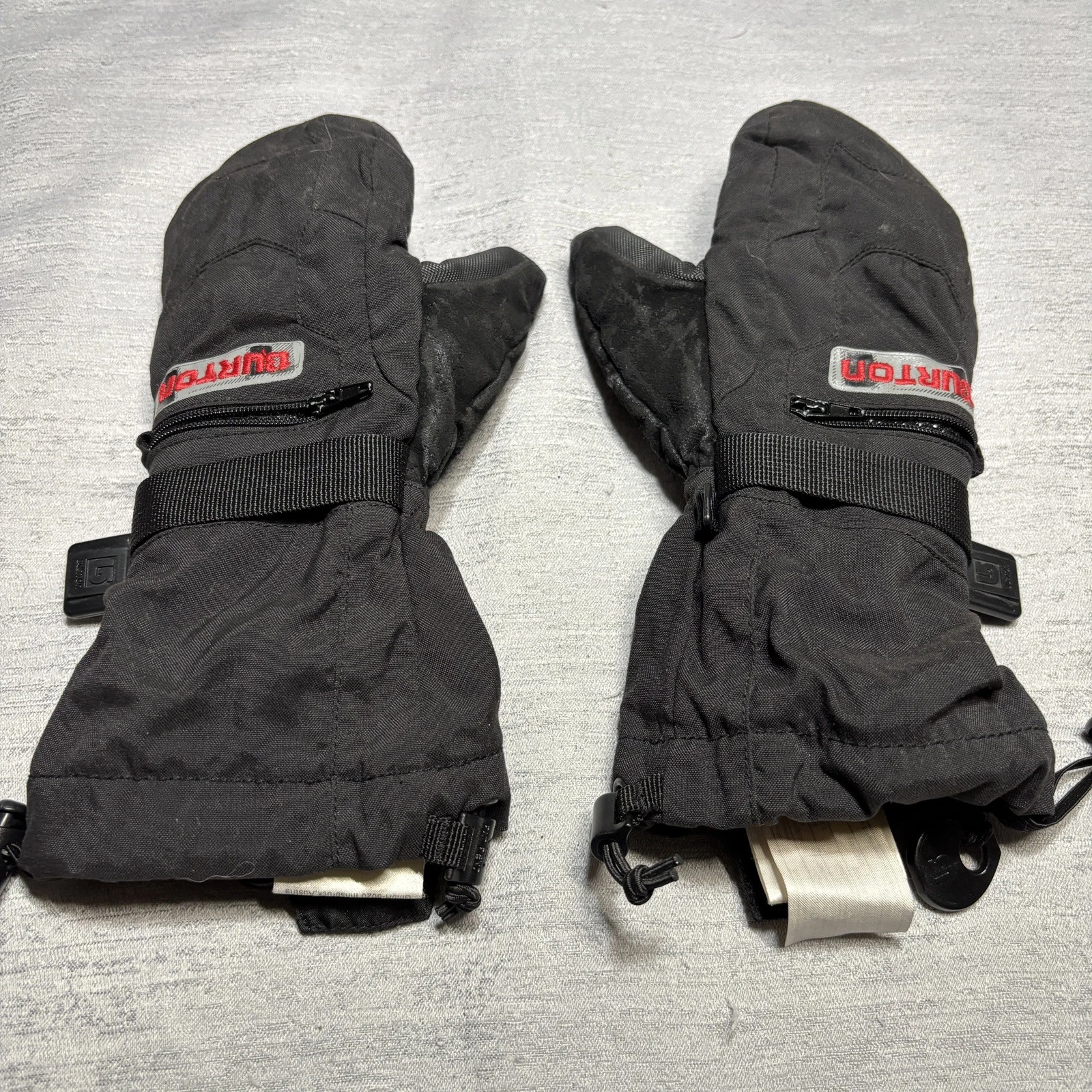 burton vintage dryride youth vent ski winter gloves mitten 