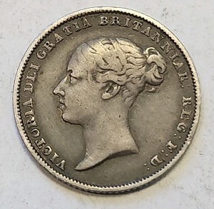 1851 Great Britain 6 Pence 2779