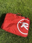 Rossignol Hero Dual Ski Boot Bag Red Orange Ripstop Backpack Long Strap