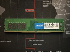 Crucial 16gb 1x16gb Desktop RAM DDR4-2400 DIMM