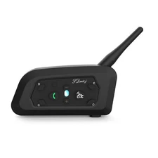 V6 Motorcycle Bluetooth Wireless Intercom for Snowmobile Helmet Waterproof