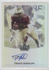2017 Leaf Metal Draft Travis Rudolph #BA-TR1 Auto 0b3