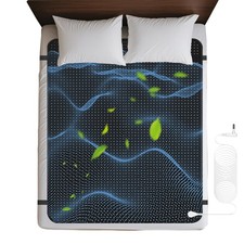Grounding Mat for Bed, Grounding Mattress Cover Pad for Improve Sleep, Conduc