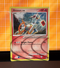 Nintendo Arceus Lv.100 AR3 Arceus Holo Rare English 2009 80 HP