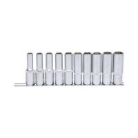 1/2 Zoll Sechskant-Stecknuss-Satz, Lang, 10-Tlg 10-19Mm Ks Tools 917.0615