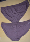 2 New Brown Just My size Bikini Panties Size 13 5xHips 59"-61" Lot — photo 10