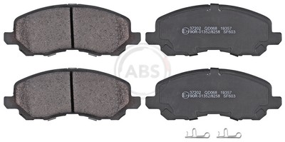 A.B.S. 37202 Brake Pad Set, Disc Brake for Chrysler Citroën Dodge Jeep Lanc