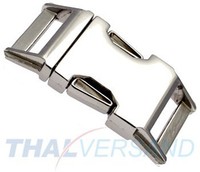 Metall Steckschnalle ( SteckschließEr ) 20Mm Zinkdruckguss 3001 Klickverschluss