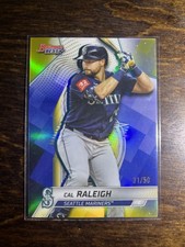 CAL RALEIGH Gold 23/50 Refractor #55 Seattle Mariners - 2025 Bowman’s Best