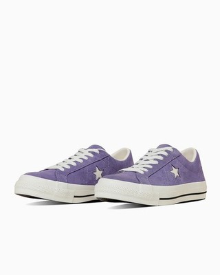 CONVERSE ONE STAR SUEDE 33702080 Lila Herren Gr.