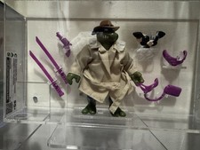 1994 Playmates TMNT Undercover Leonardo Leo CAS 90  Loose Complete Graded