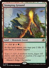 Stomping Ground - Foil NM MTG Edge of Eternities
