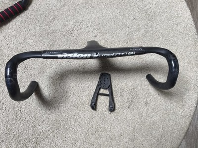 Vision Metron 6D Integrated Carbon Aero Rennlenker Vorbaueinheit (420mm/120mm)