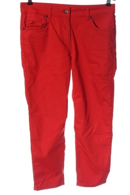 SA.HARA Five-Pocket-Hose Damen Hose Gr. DE 38 rot Casual-Look