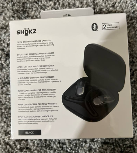 Auriculares inalámbricos Shokz OpenFit Air Open-ear verdaderos - negros - Imagen 2 de 2