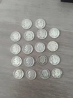 Lot Of 18 90% Roosevelt Silver Dimes Coins 1946 &1948 Including 1948D