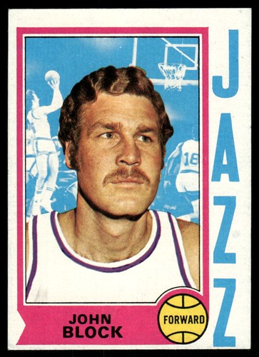 John Block #168 1974 Topps card