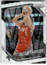 2025 Panini Prizm WNBA #41 Elizabeth Kitley White Seismic Prizms