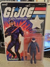 GI JOE SUPER 7 ReACTION SNAKE EYES AMERICA s 250th CELEBRATION Exclusive Figure