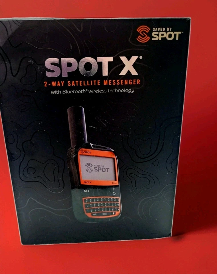 SPOT X 2-Way Satellite Messenger w/ Bluetooth – GPS SOS Device – New Open Box - Imagem 2 de 4