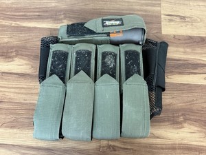 Unique Paintball Pro Gear 4V+1H Pod Pack - OLIVE (PLEASE READ DESCRIPTION)