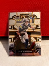 2023 Panini Select - Concourse Jaxon Smith-Njigba #87 Silver Prizm Die-Cut (RC)
