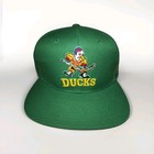 Vintage ~ Zephyr Mighty Ducks Of Anaheim ~ Snapback Hat/Cap ~ Green