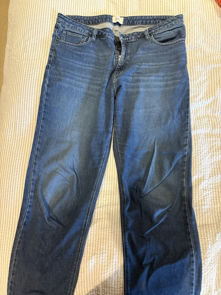 Hush Indigo Washed Jeans, Straight Leg - Image 2 of 3