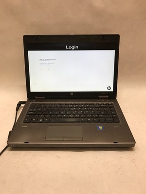 HP ProBook 6475b 14'' AMD CPU 4GB RAM NO HDD/OS For Parts/Repair BIOS LOCKED -DW