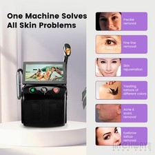 2 IN 1 755 808 1064nm Diode Laser Hair Removal Machine Pico Laser Tattoo Removal