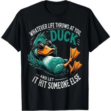 Funny Duck Graphic Tees Men Women Teens Funny Quote Gift T-Shirt