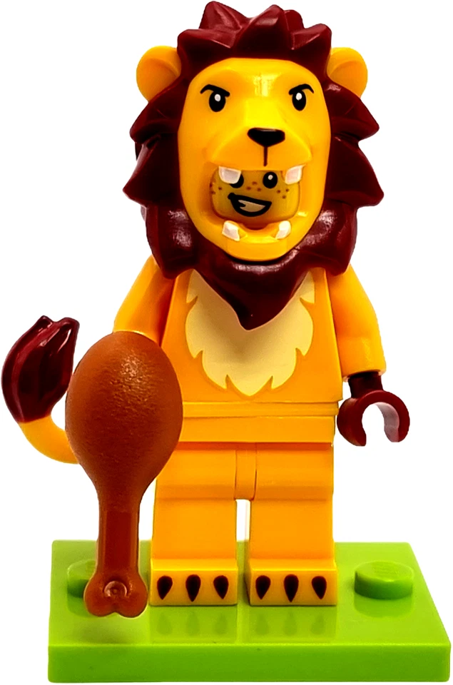 LEGO Minifigures 71051 Tiere serie 28 Figur Nr.11 Figur Löwen-Kostüm - Bild 1 von 1