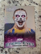 2025 UD AEW Skybox Metal Universe Thunder Rosa Energ-eyes #EG-12