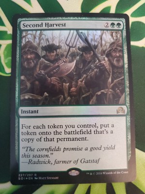Magic The Gathering Second Harvest Foil Shadow Over Innistrad Rare LP 2016