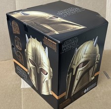 Star Wars Black Series The Armorer Premium Electronic Helmet Mandalorian Cosplay