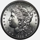 1902-S Morgan Silver Dollar, RARE This Nice, White Lustrous Gem BU+ Key Date