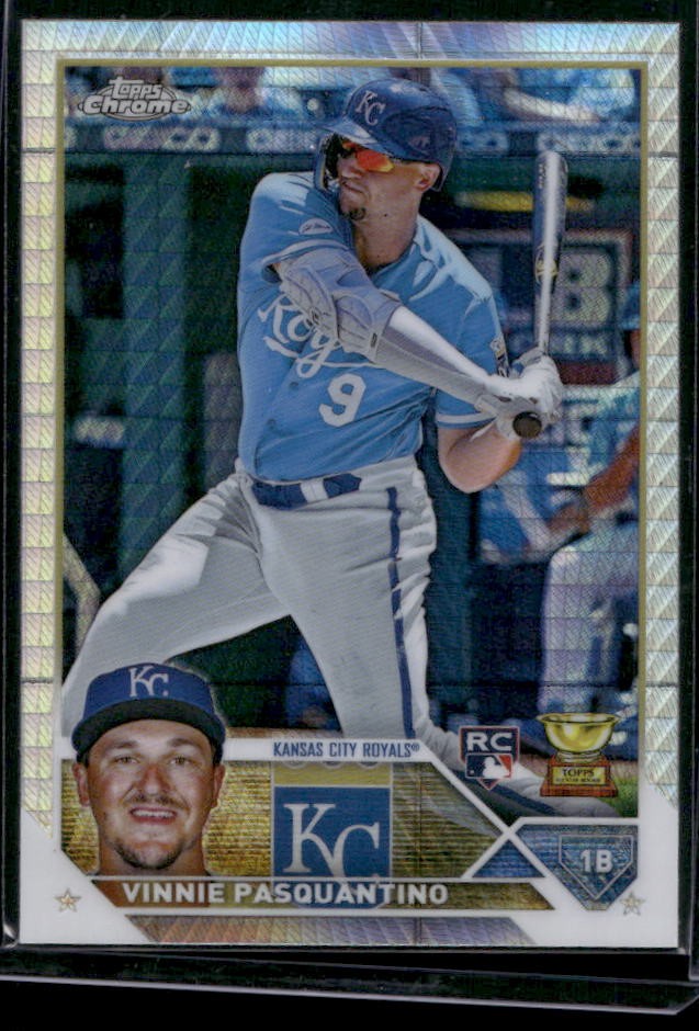 2023 Topps Chrome #119 Vinnie Pasquantino Prism Refractors