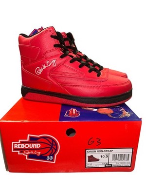 Patrick Ewing Rebound Orion Non-Strap Red/Black/White Size 10.5 mens New 
