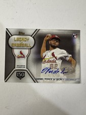 Daniel Ponce de Leon, Cardinals—2019 Topps Legacy Auto RC—150th Ann /159