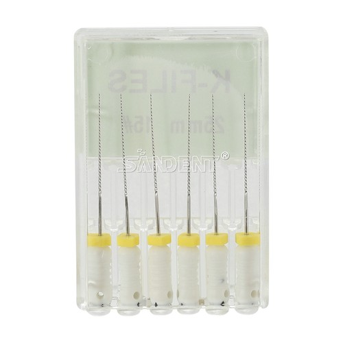 60pcs Dental Endo Root Canal File K-FILES Stainless Steel Hand K Files #15-40 - 第 8/46 張圖片